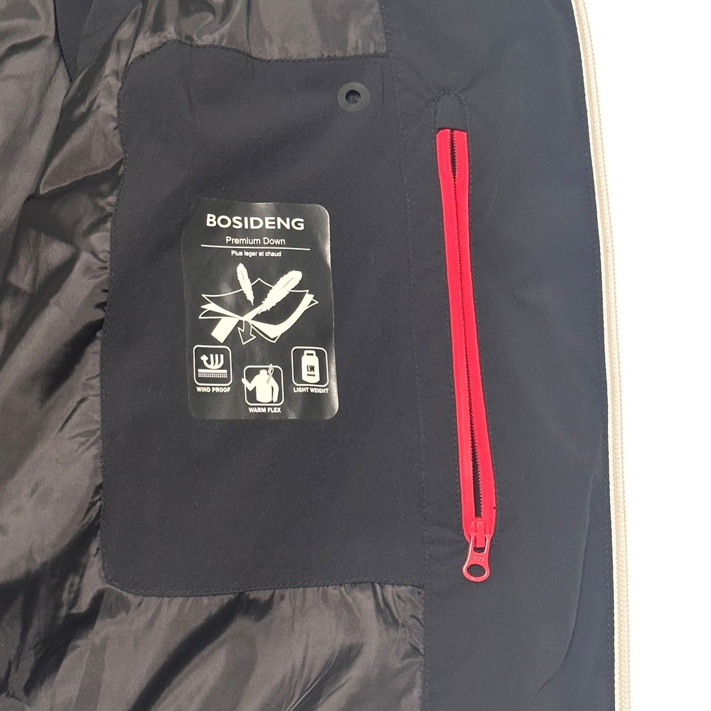Bosideng Mens Down Puffer Vest Black Experience More Techwear Zip M Gorpcore Ski - Picture 12 of 13